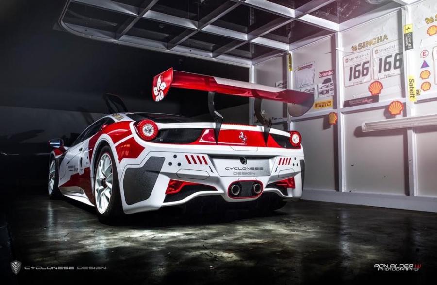  Ferrari 458 Challenge Evoluzione by Impressive Wrap 2015 года  (фото 2 из 21)